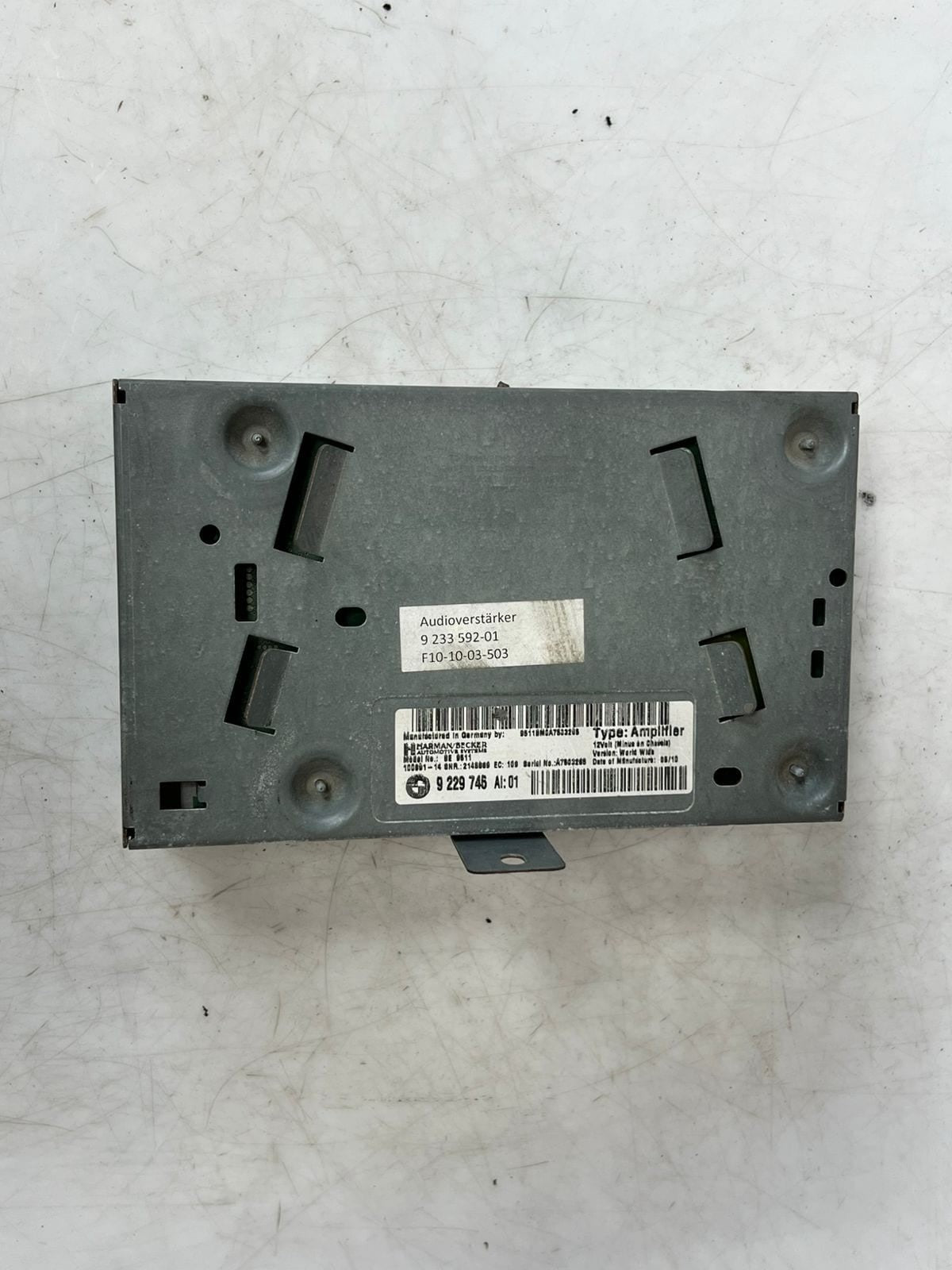 2011-2016 BMW 5 Series F10 F11 535i HIFI SOUND Audio Amplifier 9229746 OEM