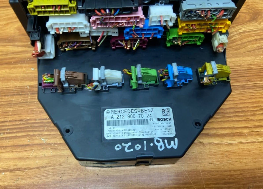 2010-2014 Mercedes CLS550 Sam Module Relay Fuse Box A2129007024 W218 CLS-Class