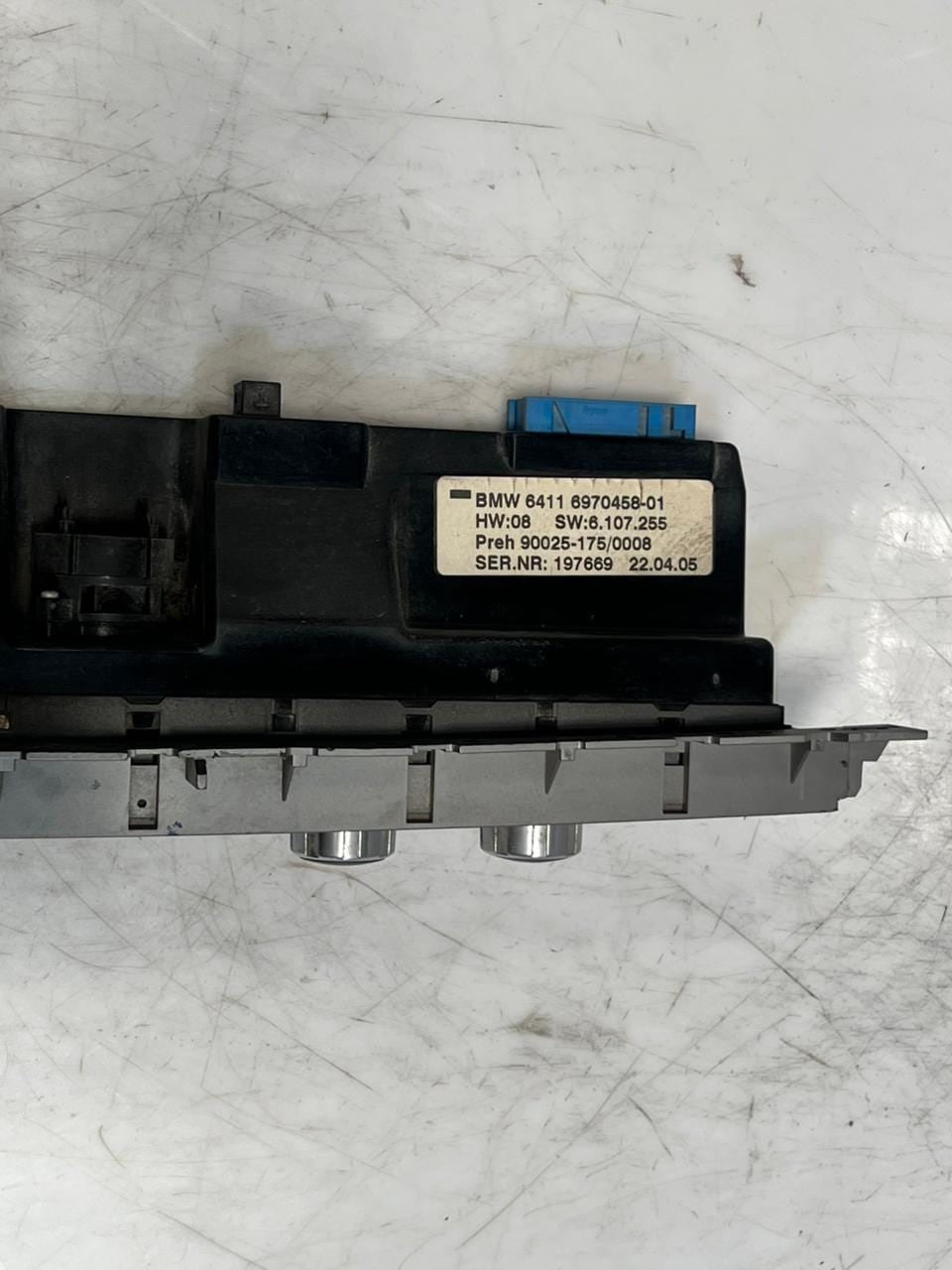 2006 BMW 7 Series E65 E66 750i E67 760 745 AC Climate Control Unit 6970458 OEM