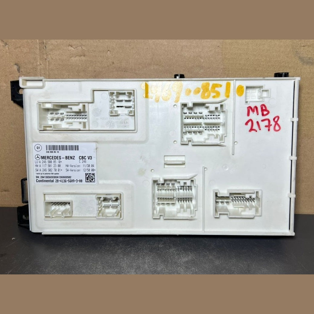 Mercedes W246 CLA B-Class Front SAM Body Control Module Unit A246 9008510 OEM