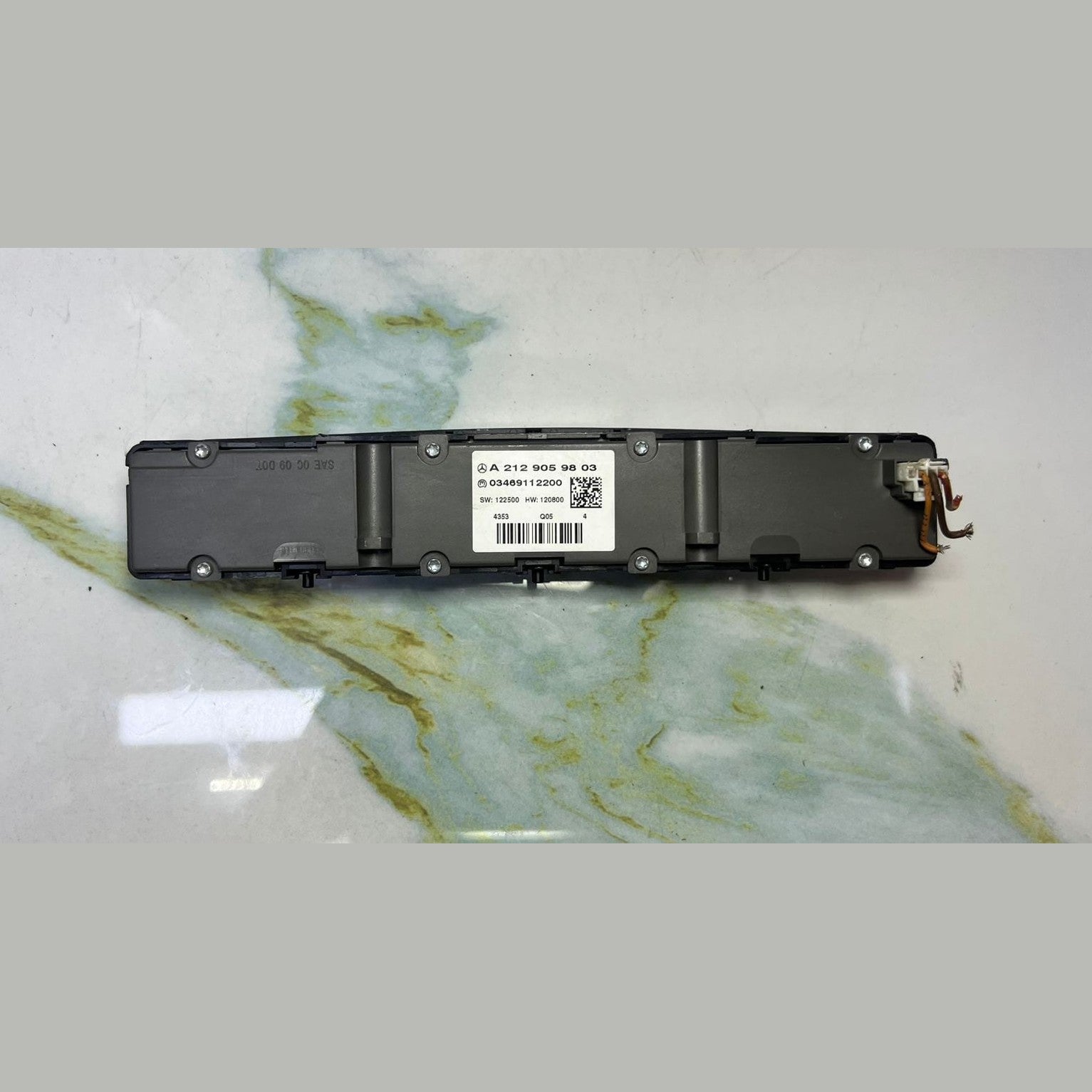 2012-2015 Mercedes-Benz E200 Button Switch Panel A2129059803 E Class W212