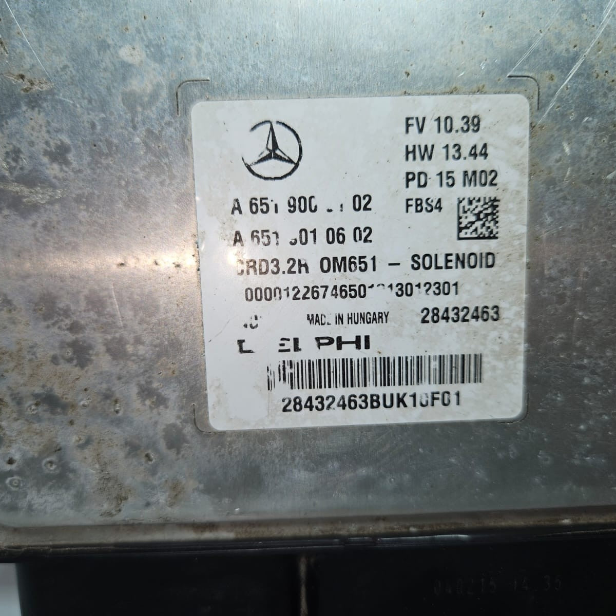 Mercedes W212 E-Class Hybrid Engine Control Module Unit ECM ECU A651 9000102 OEM