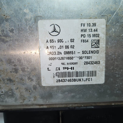 Mercedes W212 E-Class Hybrid Engine Control Module Unit ECM ECU A651 9000102 OEM