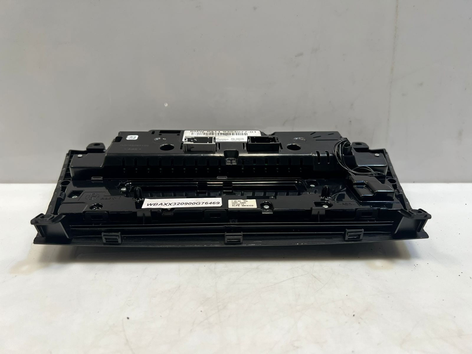 2015-2017 BMW X3 F25 Climate Control CONSOLE Panel 9354077 OEM