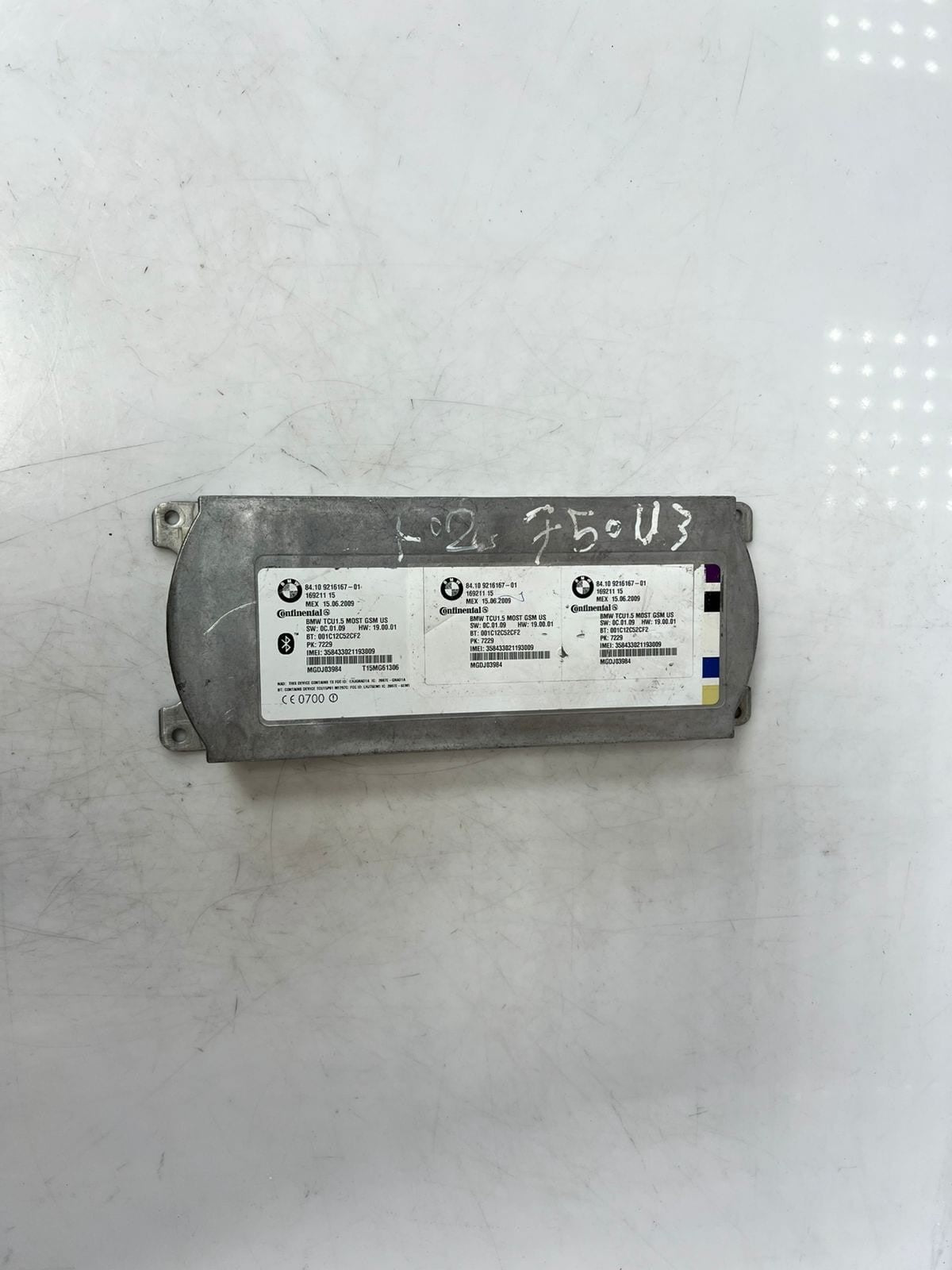 BMW 5 Series and 7 Series F01 F02 F03 F04 Bluetooth Control Module 9216167 OEM