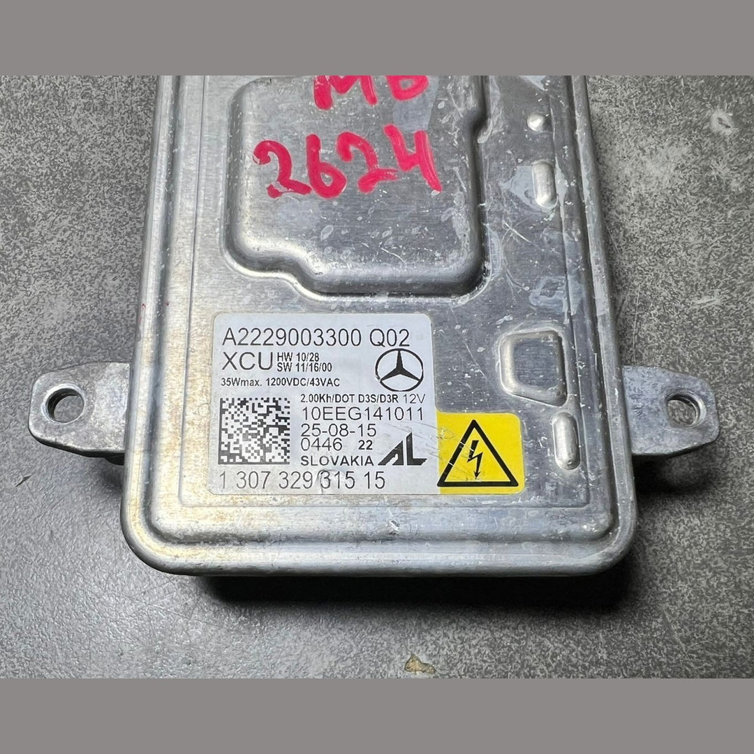 Mercedes Benz W222 Xenon Light Headlight Control Module Unit A222 9003300 OEM