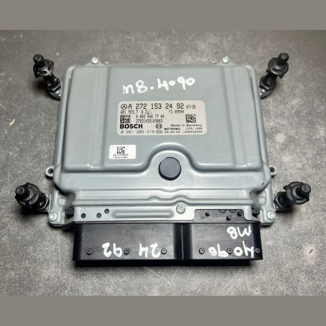 08-12 Mercedes W212 E-Class Engine Control Module Unit ECM ECU A272 1532492 OEM