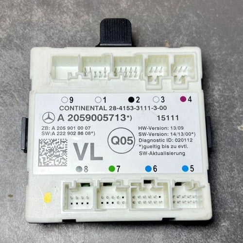 Mercedes-Benz W205 C-Class Front Left Side Door Control Module A205 9005713 OEM
