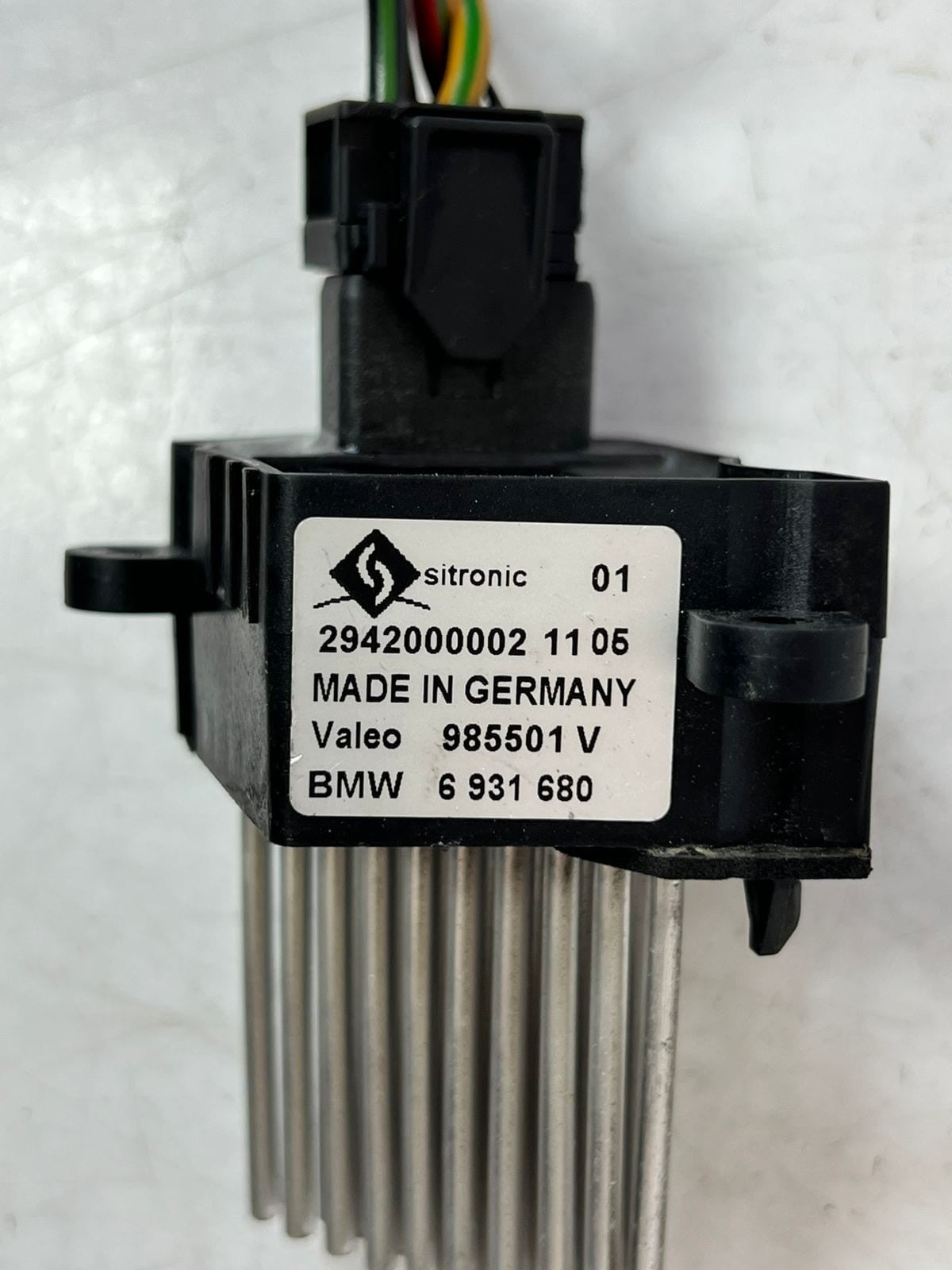 2000-2006 BMW E39 E46 E53 X5 E83 X3 Heater Blower Motor Resistor 6931680 OEM