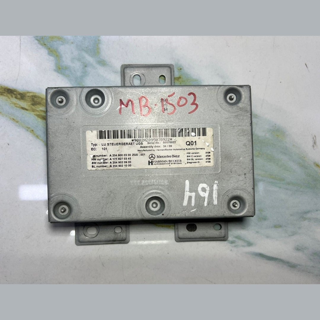 2010 Mercedes-Benz B200 Media Interface Control Module A2049000300 E-Class W212 