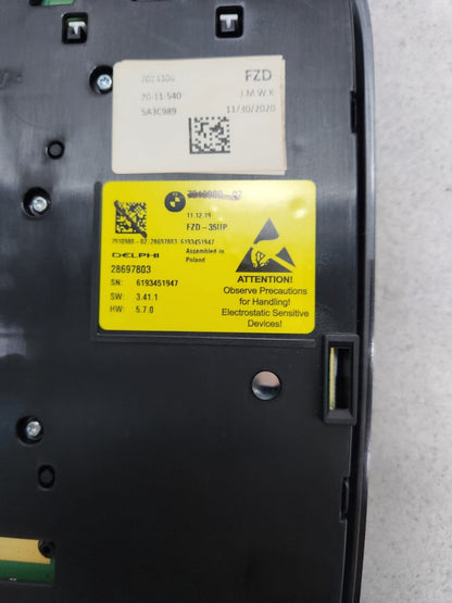 Genuine 2017 BMW X3 Roof Functional Center 7910980 X3 G01