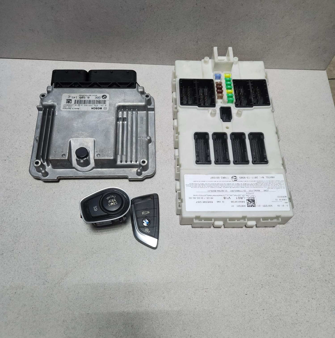 BMW Engine Control Unit 8589141 F45 218d B47 2.0 DIESEL ECU SET 