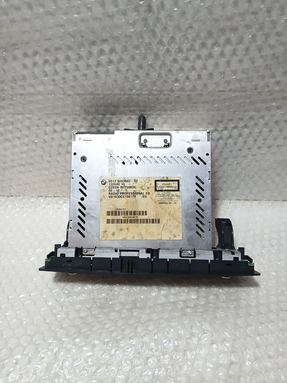 Bmw Head Unit X1 E84 E88 E90 2009-12 BMW PROFESSIONAL AUDIO CD Radio - 9263462