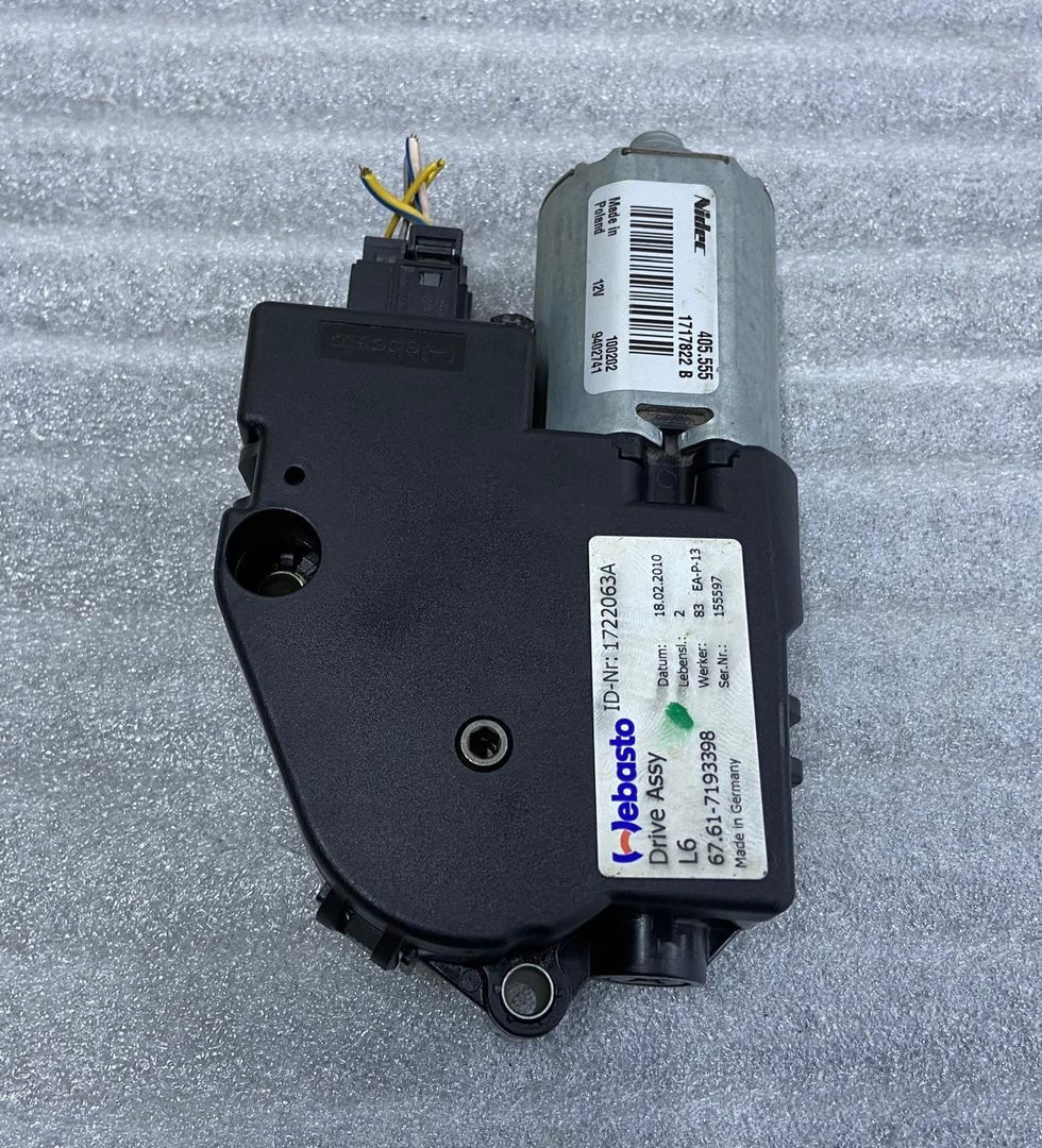 OEM BMW F01 F02 F03 F10 F18 F26 UPPER SUNROOF MOON ROOF MOTOR 7193398