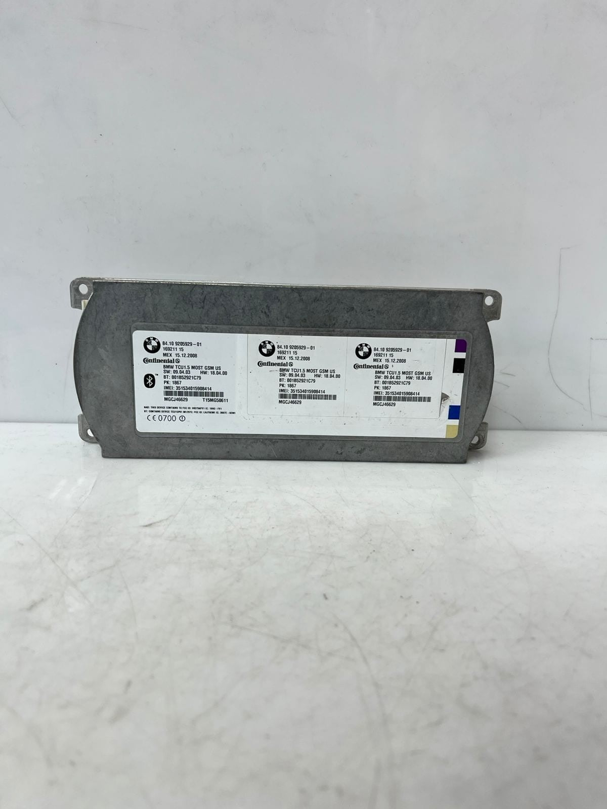 2007-2013 BMW 328i 335i, X5, X6 Telematic Control Module 9205929 OEM