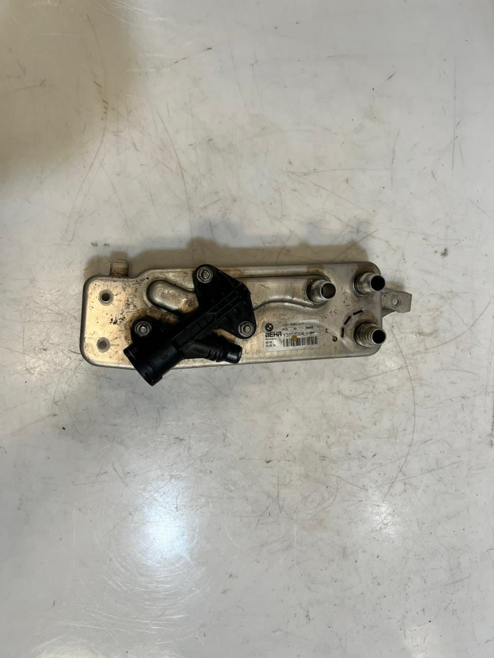 BMW 5' GT F07 7' N55 F01 F02 Transmission Oil Cooler Heat Exchanger 7638679 OEM