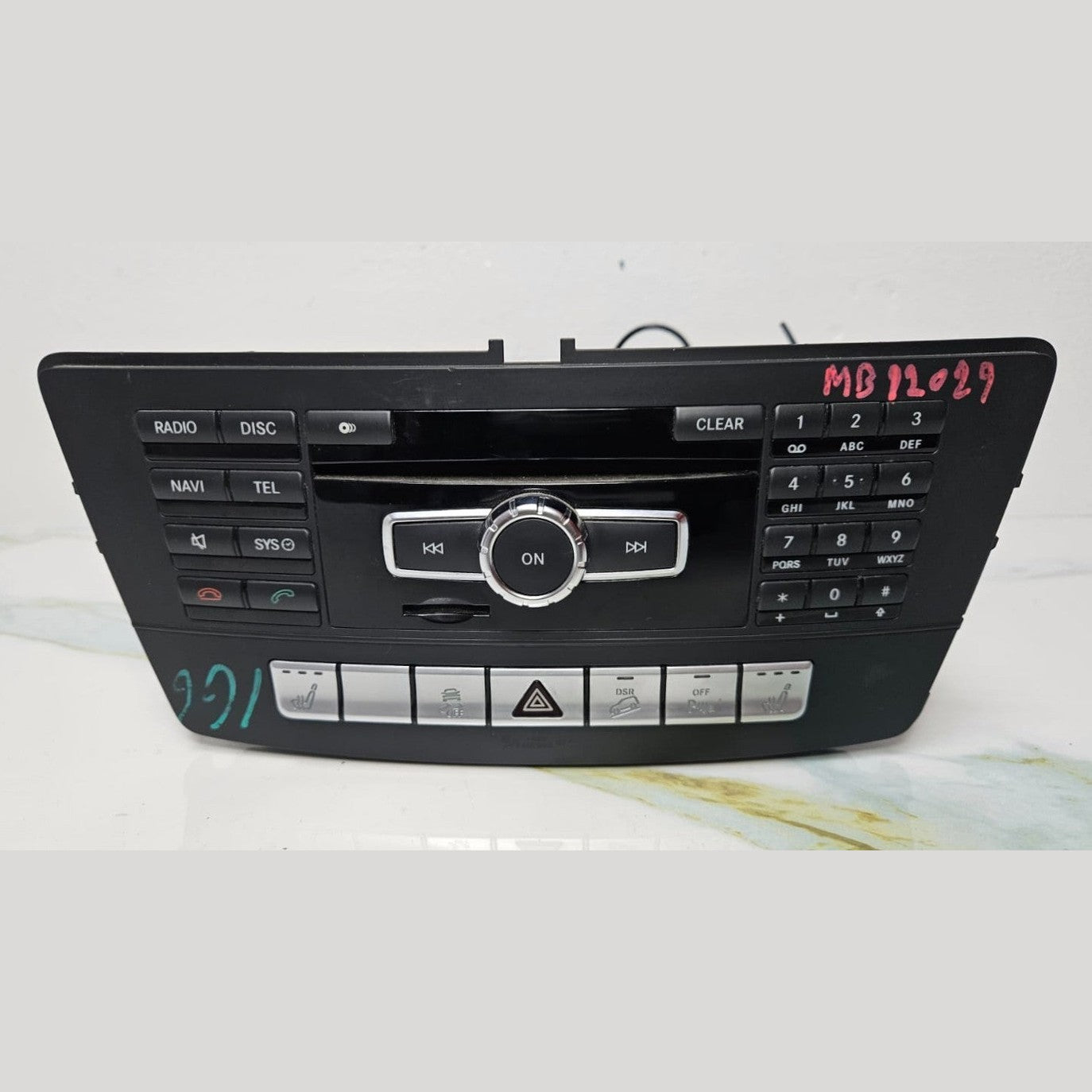 13-16 Mercedes-Benz W166 ML GLE Radio Audio Head Unit CD Player A166 9002109 OEM
