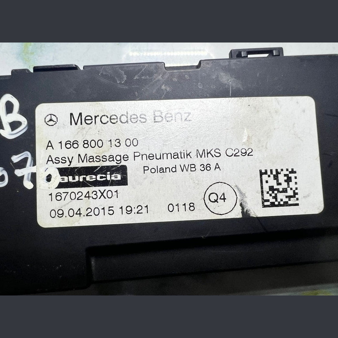 Mercedes-Benz Seat Control Module A1669003111 GLS X166 and GLE W166