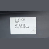 6805326-2015-2019 BMW 740i G11 G12 Central Information Display OEM