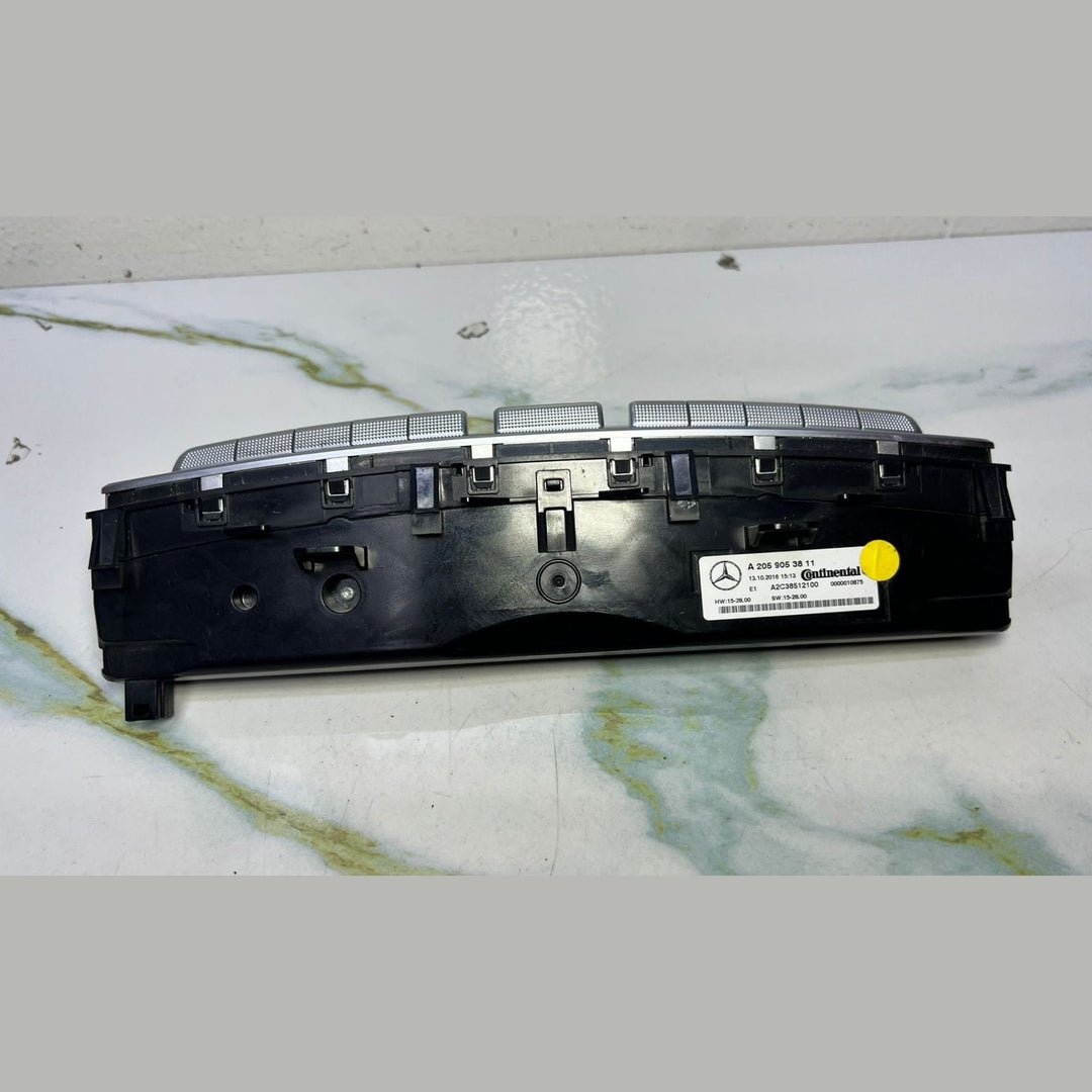 Mercedes Climate Control Switch A2059053811 W205 C-Class