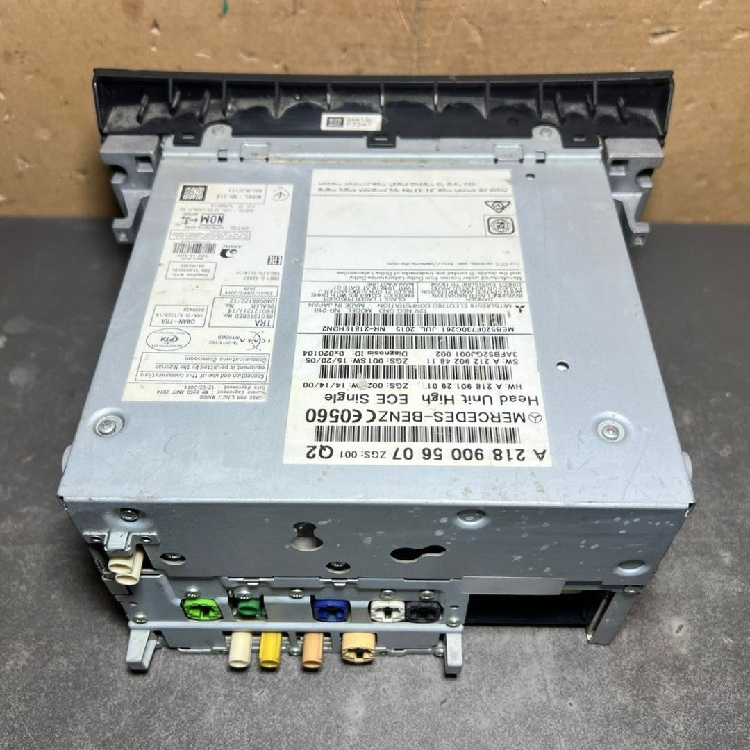 14–16 Mercedes-Benz W218 CLS Radio Audio Head Unit CD Player A218 9005607 OEM