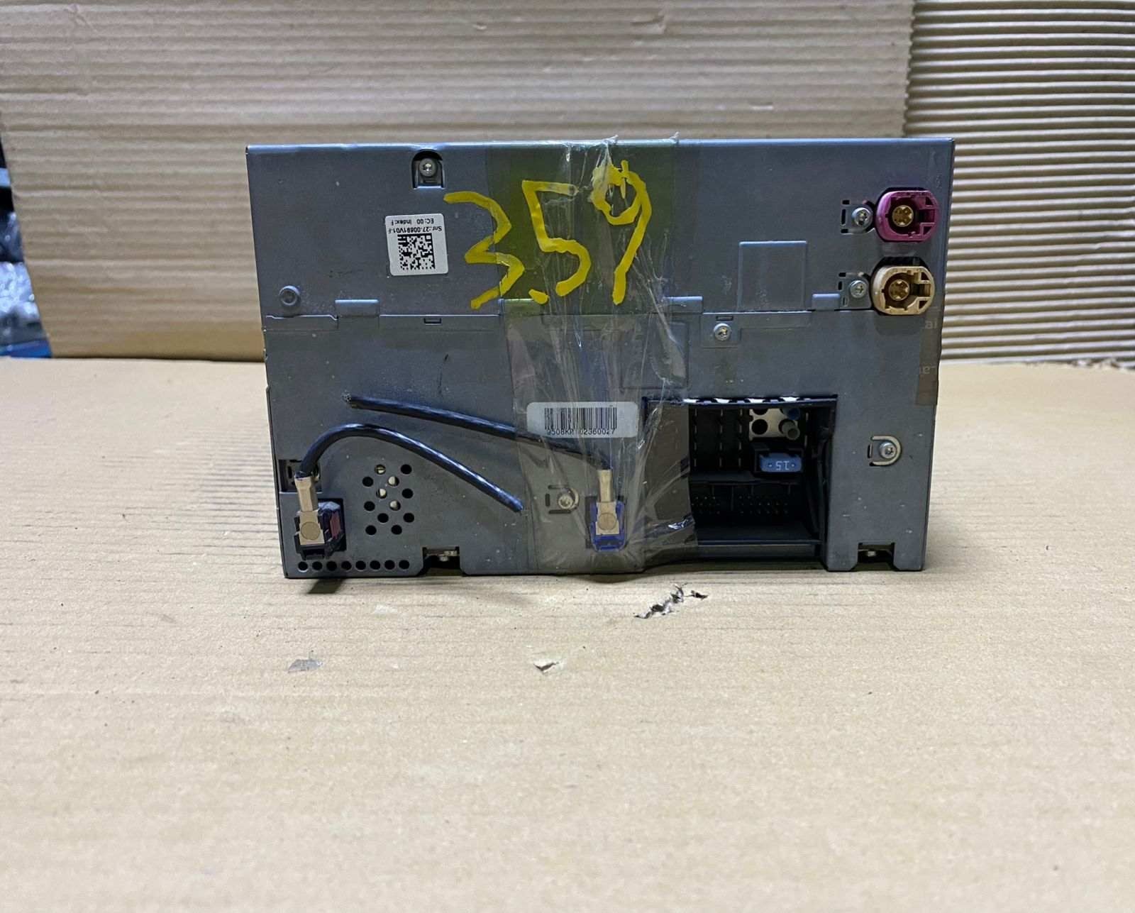 2010 BMW X6 E71 X5 E70 HEAD UNIT CD NAVI 9218359