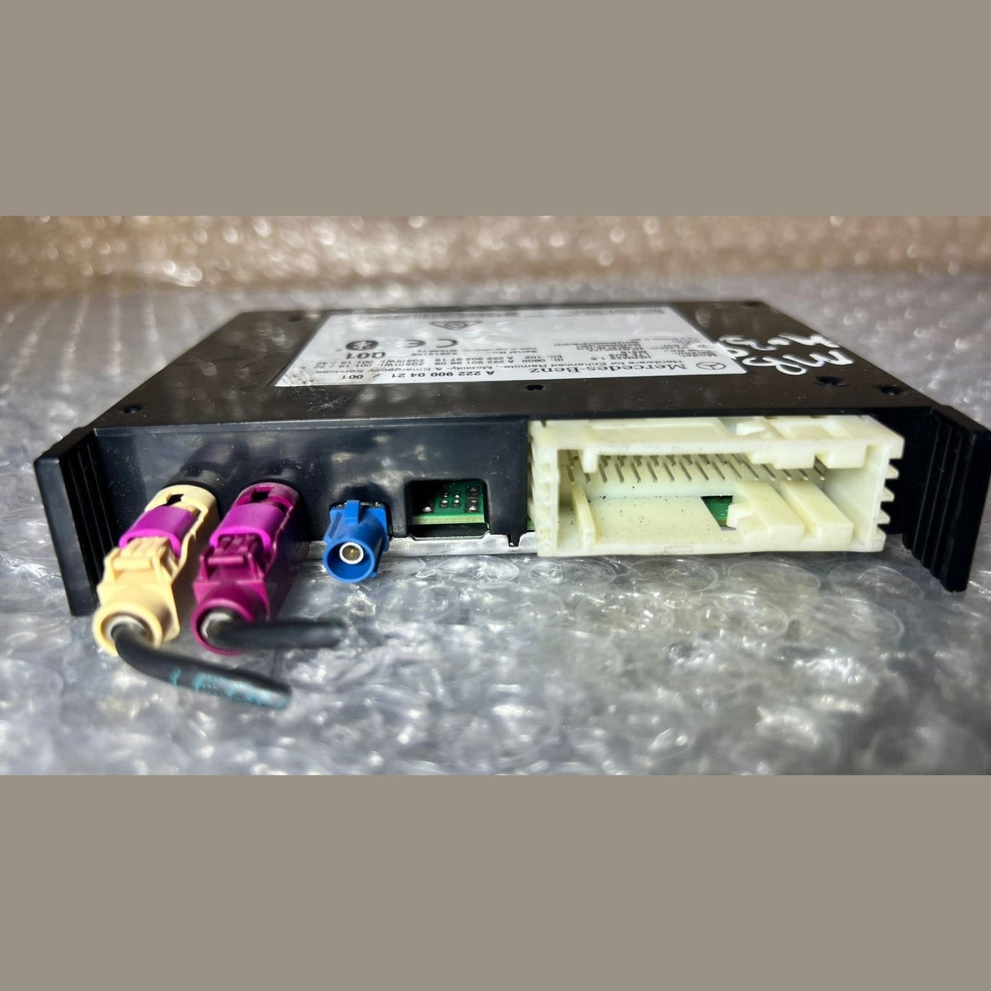 15-21 Mercedes-Benz W222 S-Class Bluetooth Telematics Module A222 9000421 OEM