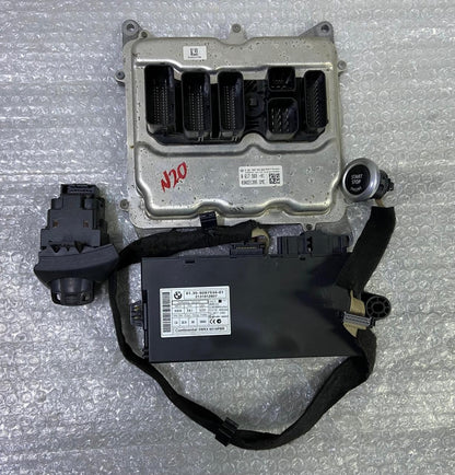 OEM 2014 BMW N20 Z4 Engine Control Module Unit ECU SET 20i sDrive Petrol 8617569