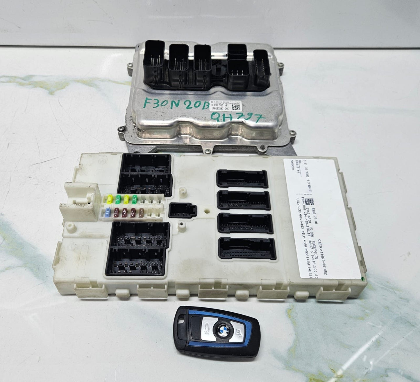 2011-2017 BMW X3 F30 F31 F32 F25 N20 Engine Control Unit SET DME 8639595 OEM