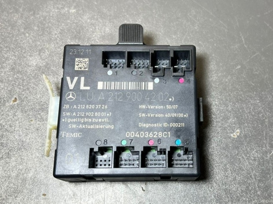 Mercedes-Benz W212 E-Class Front Left Side Door Control Module A212 9004202 OEM