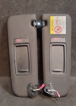 قم بتحميل الصورة إلى عارض الصور، BMW G11 7 SERIES SUN VISOR SET WITH VANITY MIRROR OEM VIN  B314963