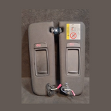 BMW G11 7ER SONNENBLENDEN-SET MIT MAKE-UP-SPIEGEL OEM FIN B314963
