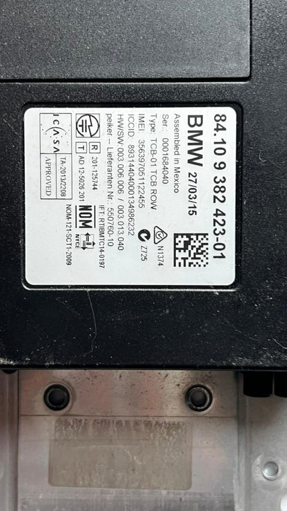 BMW Telematics Control Unit 9382423 1 Series F20 and 2 Series Active Tourer F45 