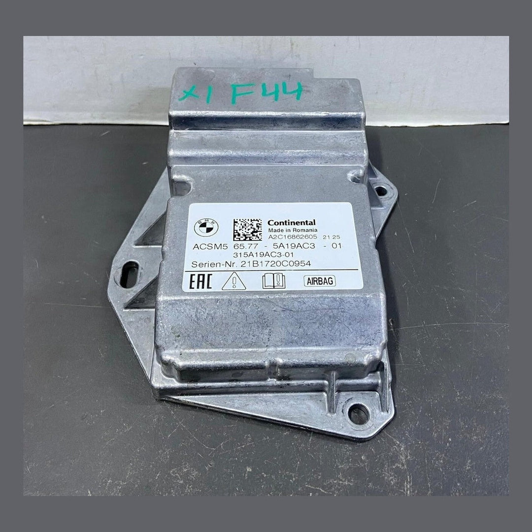 F44 Light Control Module OEM BMW 1 2 SERIES F40 F44 SRS CONTROL MODULE UNIT 5A19AC3 CONTINENTAL ...