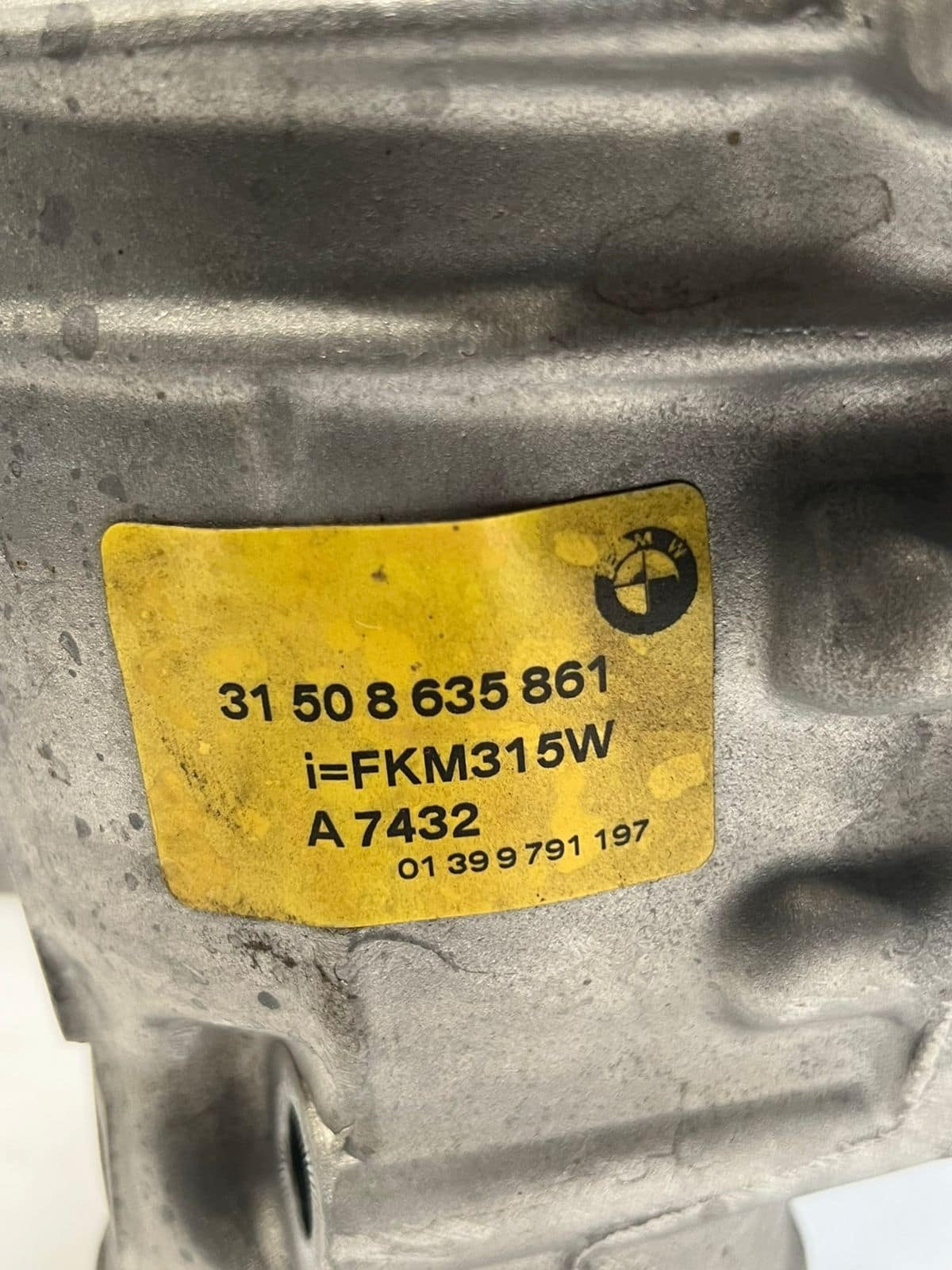 2014 BMW X5 F15 N47 X6 E71 F10 F20 F30 E70 Front AXLE Differential 8635861 OEM