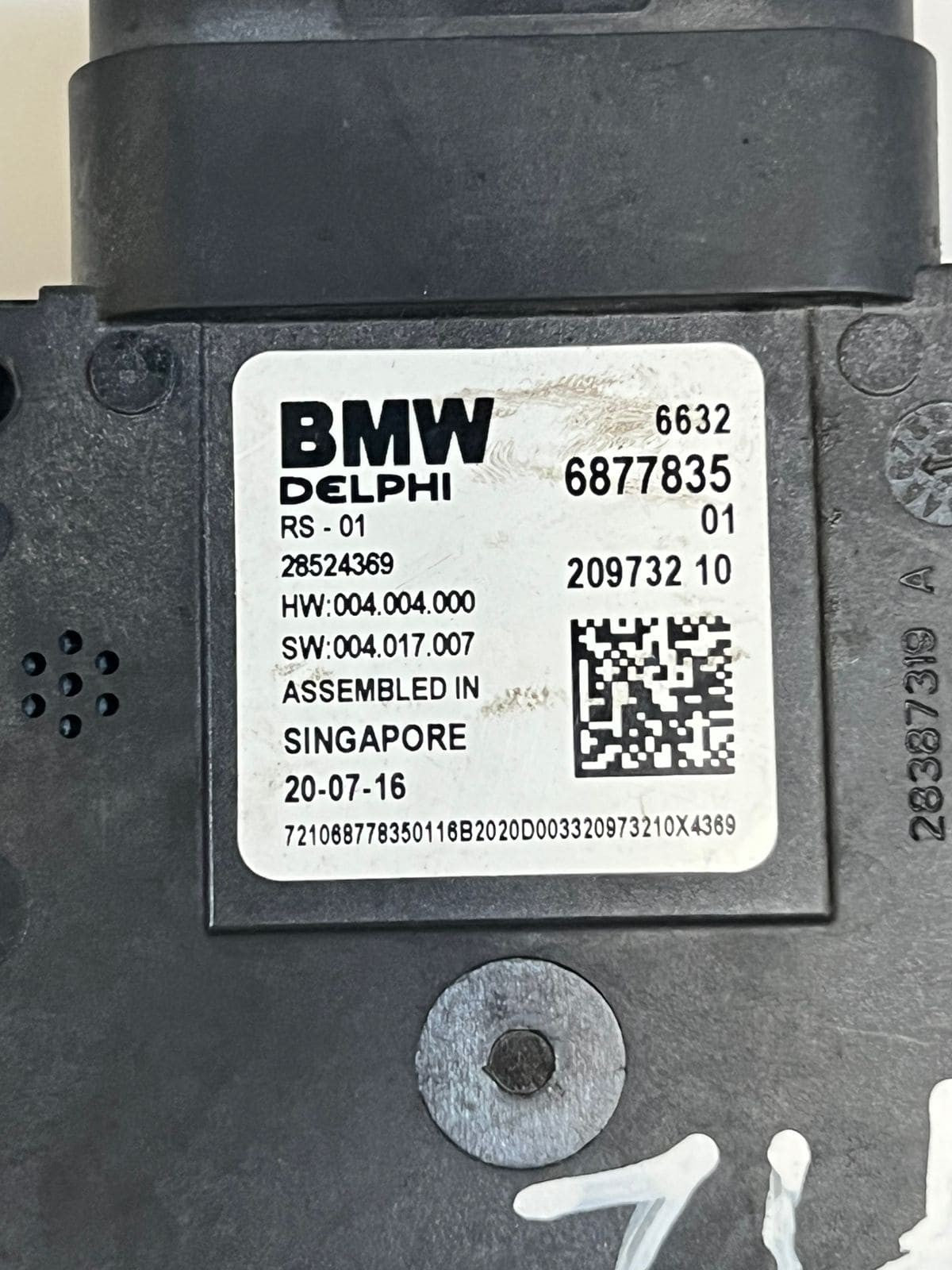 BMW G11 G12 740i G30 750i Blind Spot Radar Sensor Control Module 6877835 OEM