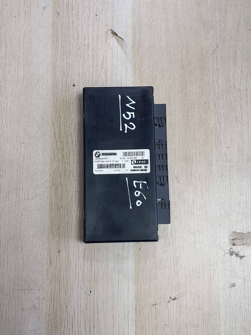 BMW 5 6'es E60 E61 E63 E64 GATEWAY BODY CONTROL MODULE KGM High 22 D-Can 9157155