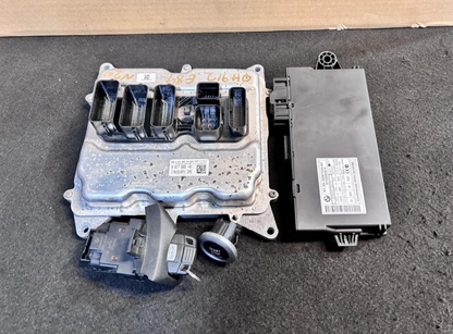 BMW X1 E84 N20 B20A DME ECU Set 8617569 With Key Engine Control Module OEM