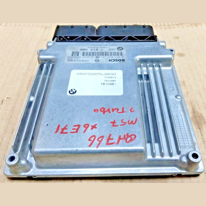 BMW X6 E71 M57 D5 TWIN TURBO M57N2 DIESEL Engine CONTROL ECU DDE 7810980 2011