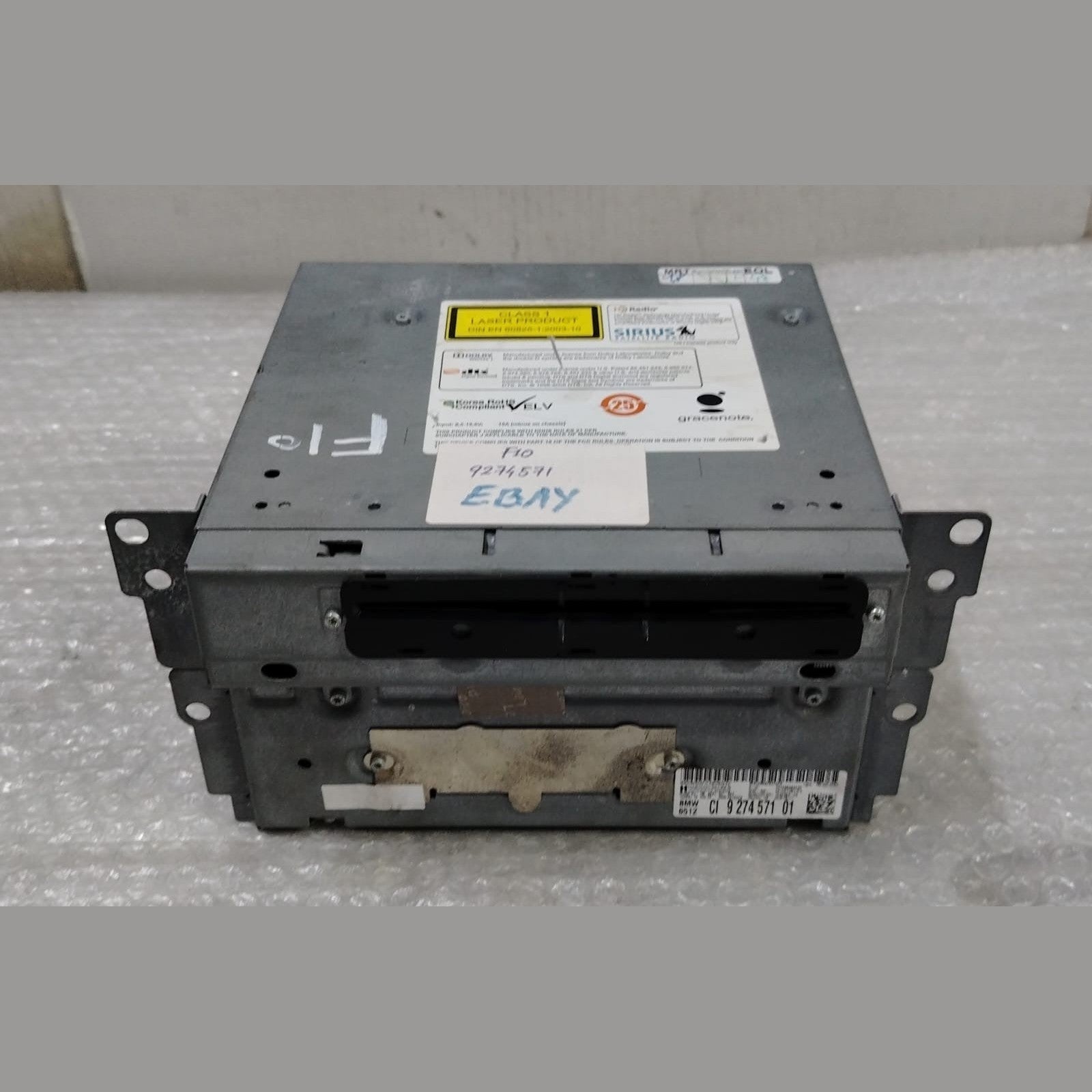OEM BMW F02 F01 F10 F12 F13 RADIO NAVIGATION CD PLAYER HEADUNIT OEM 9274571