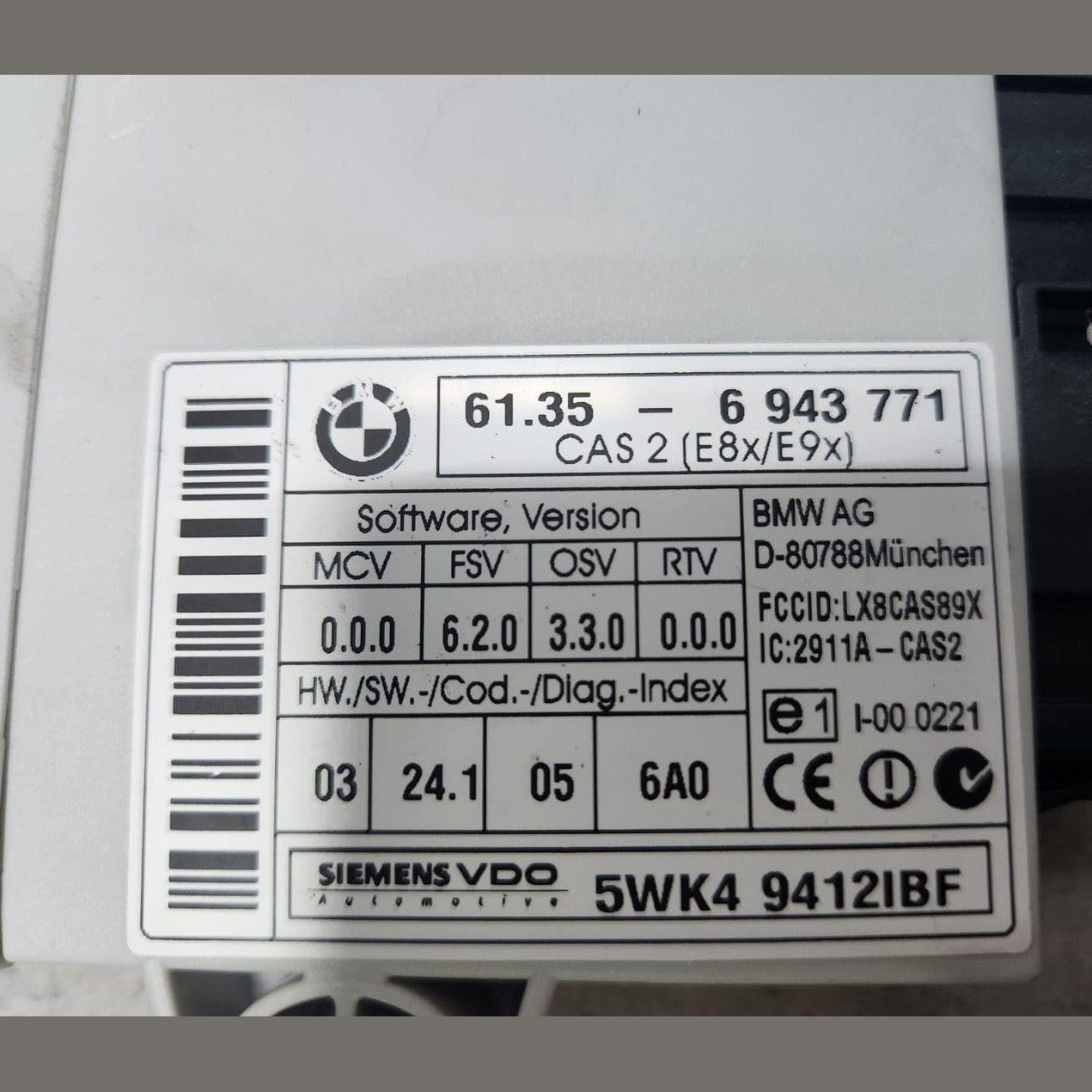 BMW Engine Control Unit 7550688 E81 E87 116i  N45 ECU SET 