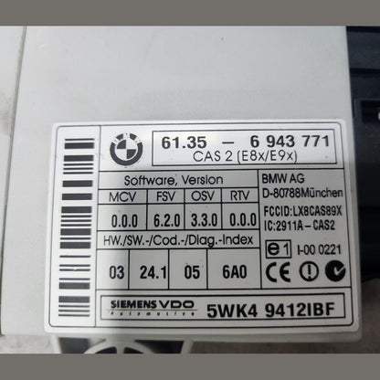 BMW Engine Control Unit 7550688 E81 E87 116i  N45 ECU SET 
