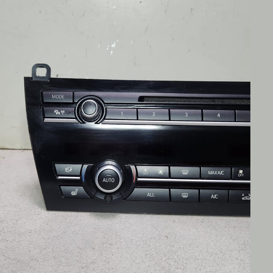 BMW Climate Control Panel Upper 9299037 7 Series F01 F02 and 5 Series F10