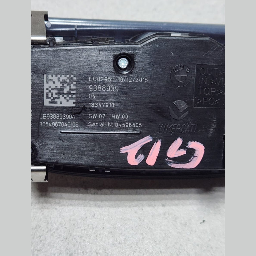 BMW Headlight Control Switch Unit 9388939 7 Series G11 G12