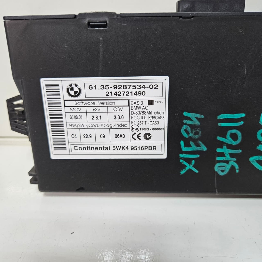 8631727-2011-16 BMW X1 Z4 2.0 sDrive20i N20 Engine Control Unit ECU DME Key Set