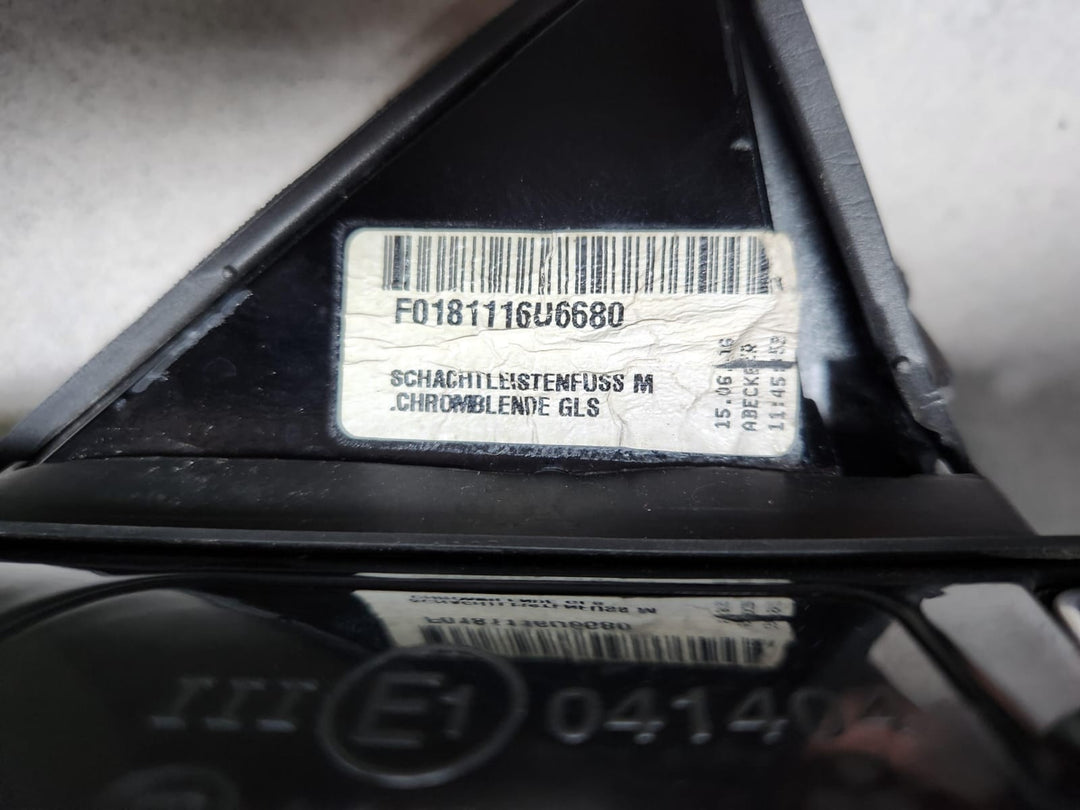 2015 BMW G12 750i Right Door Wing Mirror F0181116U6680 7 Series G11 G12 LHD