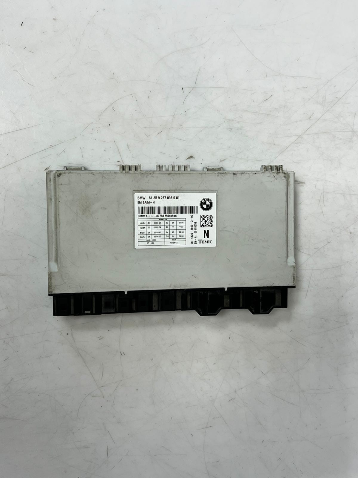 2011-2017 BMW X3 F25 6 Series F12 F13 Seat Control Module 9257098 OEM