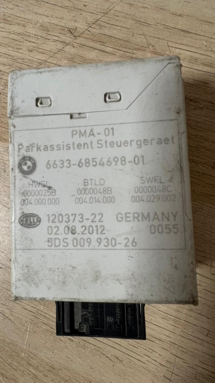 2012-2018 BMW 650i Park Assist Control Module 6854698 650i models.