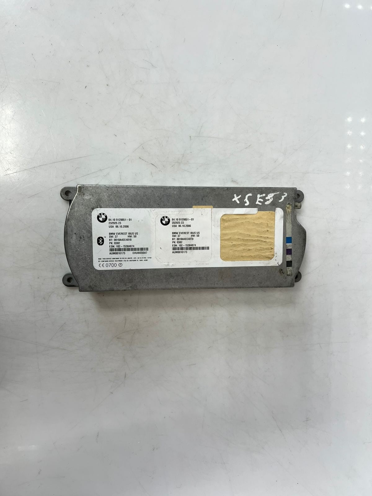 2004-2010 BMW X3 X5 Bluetooth Telematics Control Module 9129851 OEM