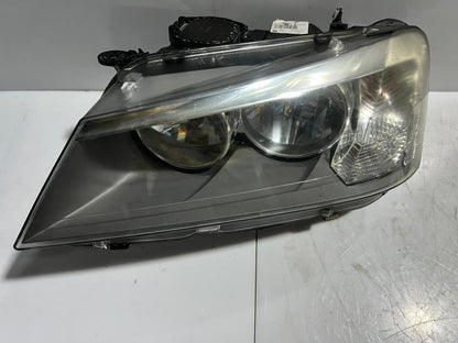 2010-2017 BMW X3 F25 CCC Front Headlight Left Side 7217289 RHD OEM